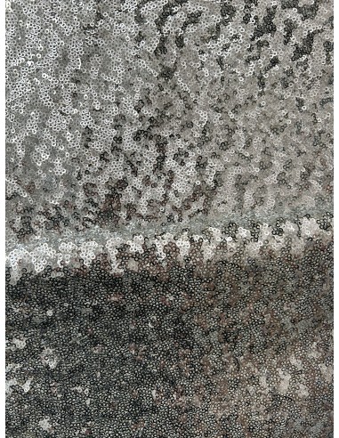SILVER SEQUIN FABRIC