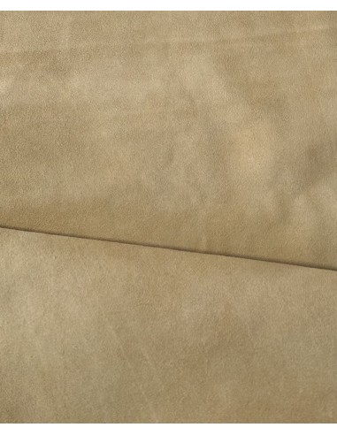 REAL LEATHER SUEDE BEIGE