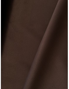 SUEDE FABRIC DARK BROWN
