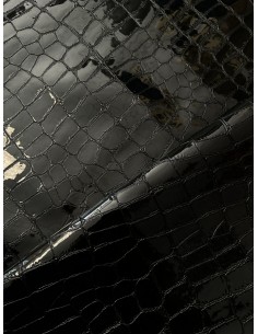 ΔΕΡΜΑ CROCO GUESS ΜΑΥΡΟ