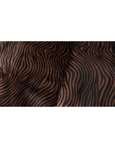 PONY HAIR LEATHER TAN-BROWN