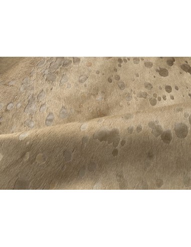 PONY HAIR LEATHER BEIGE