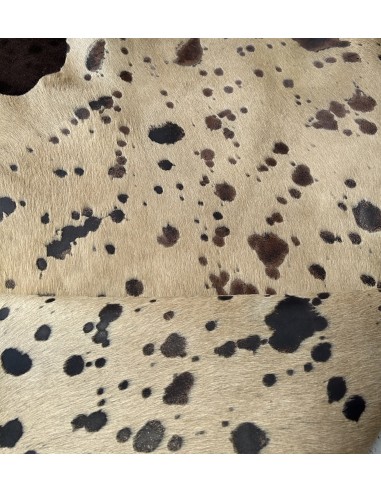 PONY HAIR LEATHER BEIGE-BROWN