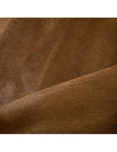 PONY HAIR LEATHER TAN-BROWN