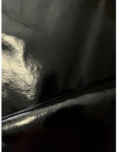 SHINY LEATHER BLACK