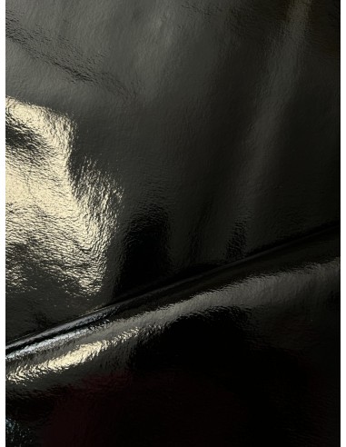 SHINY LEATHER BLACK