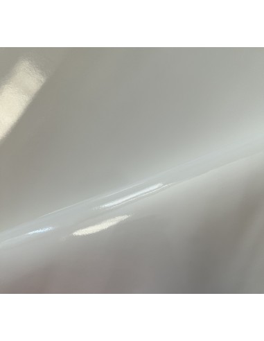 SHINY LEATHER WHITE