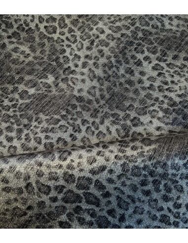 METALLIC LEOPARD FABRIC