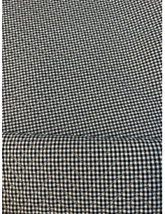 QUILTED FABRIC PETITE PLAID...