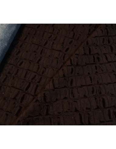 SYNTHETIC LEATHER SUEDE CROCO...