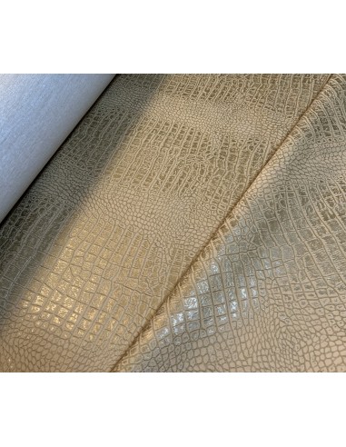 ΔΕΡΜΑΤΙΝΗ CROCO MAT ΜΠΕΖ