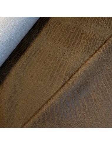 ΔΕΡΜΑΤΙΝΗ CROCO MAT BRONZE