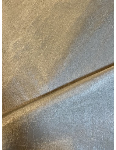 SATIN PLISE FABRIC GOLD