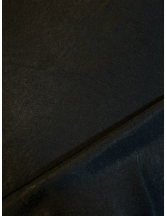 SATIN PLISE FABRIC BLACK