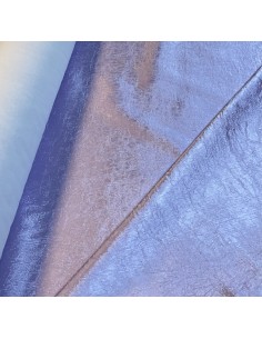 SATIN PLISE FABRIC LILAC