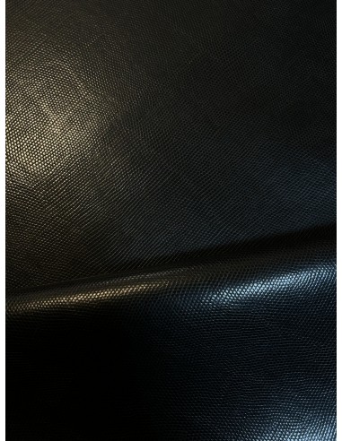 SYNTHETIC LEATHER LIZARD BLACK