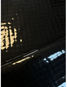 SHINY QUILTED SYNTHETIC...