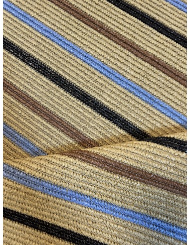 SYNTHETIC STRAW FABRIC RAVVENA...