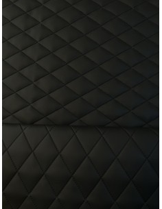 QUILTED SYNTHETIC LEATHER...