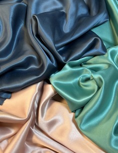 LINING SATIN BLUE