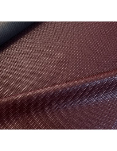 SYNTHETIC LEATHER ARROW BORDEAUX