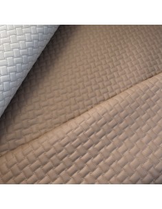 QUILTED SYNTHETIC LEATHER...