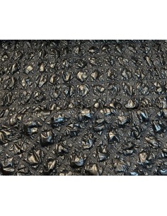 BIG BUBBLE FABRIC METALLIC...
