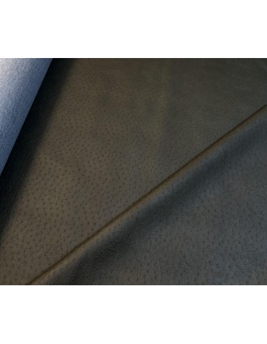 SYNTHETIC LEATHER STRUZZO OLIVE GREEN