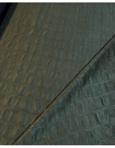 ΔΕΡΜΑΤΙΝΗ SUEDE CROCO JURASSIC ΛΑΔΙ