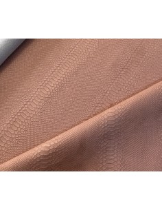 ΔΕΡΜΑΤΙΝΗ SUEDE SNAKE ΡΟΖ