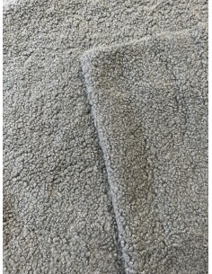 FUR FABRIC DARK GREY