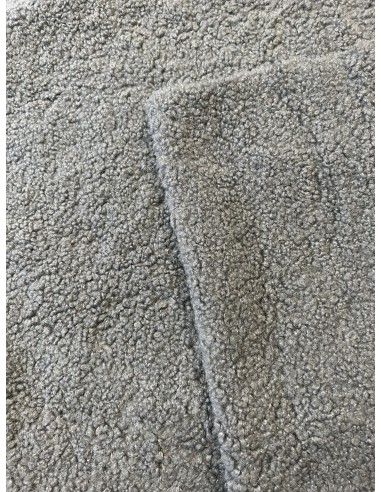FUR FABRIC DARK GREY