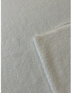FUR FABRIC WHITE