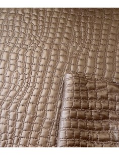QUILTED SYNTHETIC LEATHER...