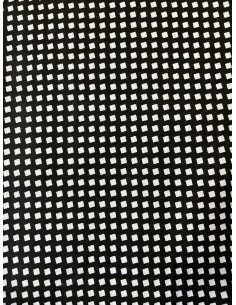 PATTERNED LINING BLACK AND...