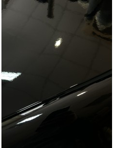SHINY SYNTHETIC LEATHER BLACK 2