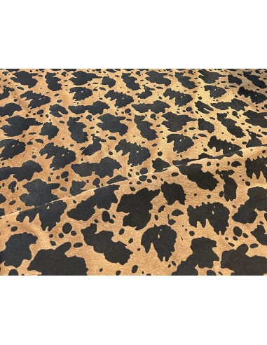 COW FABRIC BROWN