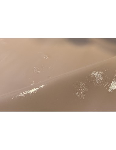 PATENT LEATHER CRACKED NUDE