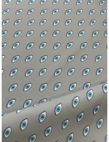 EYE FABRIC GREY WATERPROOF