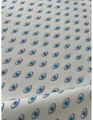 EYE FABRIC WHITE WATERPROOF