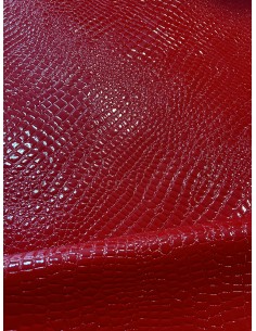 CROCO SYNTHETIC LEATHER...