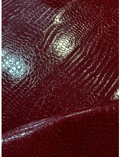 CROCO SYNTHETIC LEATHER...