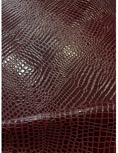 CROCO SYNTHETIC LEATHER...