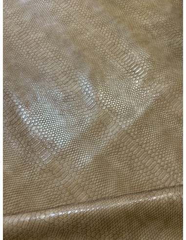 SYNTHETIC LEATHER ANACODA BEIGE