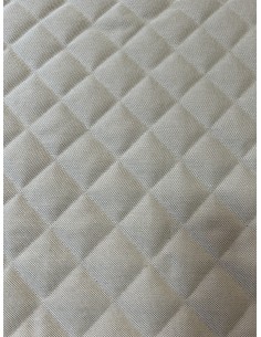 QUILTED FABRIC BEIGE 2