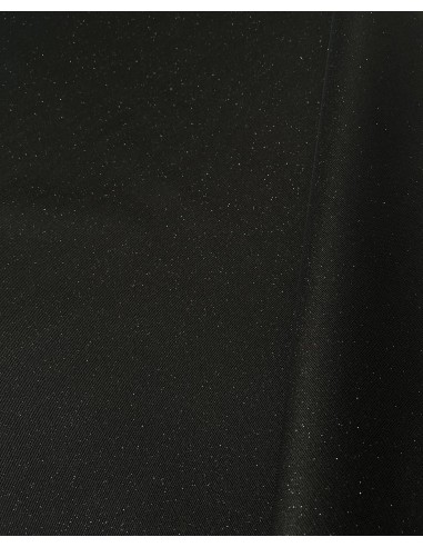 GLITTER FABRIC BLACK