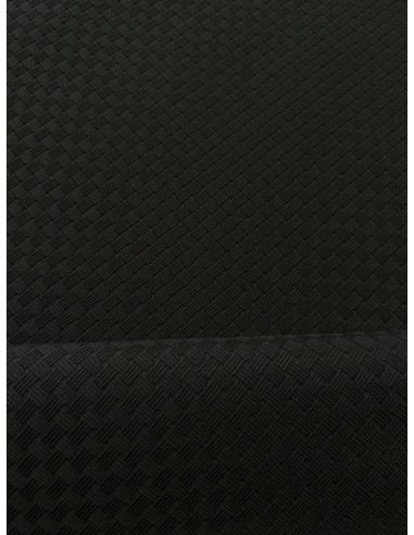BLACK KNITTED FABRIC