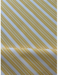 STRIPED FABRIC YELLOW