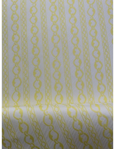 CHAIN FABRIC YELLOW