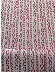 CHAIN FABRIC FUXIA